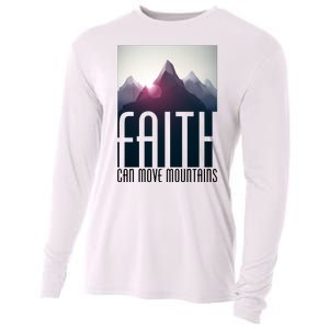 Faith Can Move Mountains Cooling Performance Long Sleeve Crew