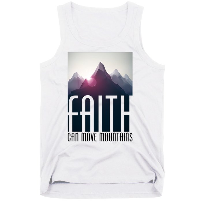 Faith Can Move Mountains Tank Top