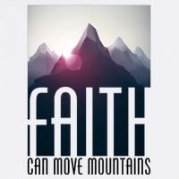 Faith Can Move Mountains Golf Towel