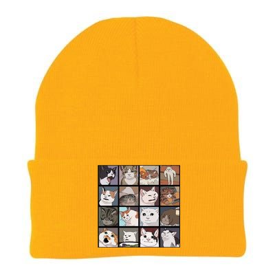 Funny Cats Meme Knit Cap Winter Beanie