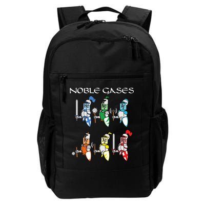 Funny Chemistry Medieval Science Noble Gases Knight Backpack