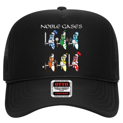 Funny Chemistry Medieval Science Noble Gases Knight Trucker Hat