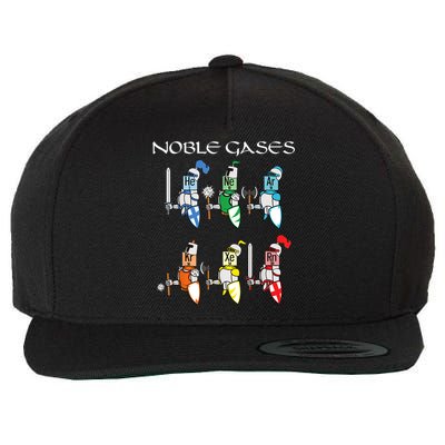 Funny Chemistry Medieval Science Noble Gases Knight Wool Snapback Cap