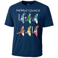 Funny Chemistry Medieval Science Noble Gases Knight Cooling Performance Crew T-Shirt