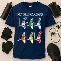Funny Chemistry Medieval Science Noble Gases Knight Cooling Performance Crew T-Shirt