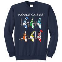 Funny Chemistry Medieval Science Noble Gases Knight Sweatshirt