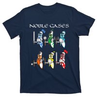 Funny Chemistry Medieval Science Noble Gases Knight T-Shirt