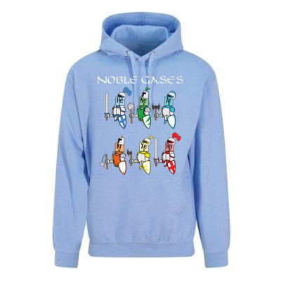 Funny Chemistry Medieval Science Noble Gases Knight Unisex Surf Hoodie