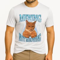 Funny Cat Meme Mewing Looksmax Meowing Cat Trend Performance Shirt