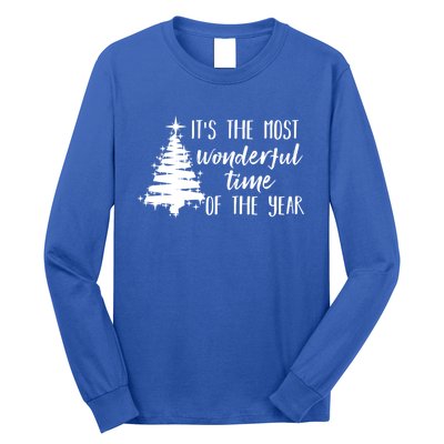 Funny Christmas Matching The Most Wonderful Time Of The Year Gift Long Sleeve Shirt