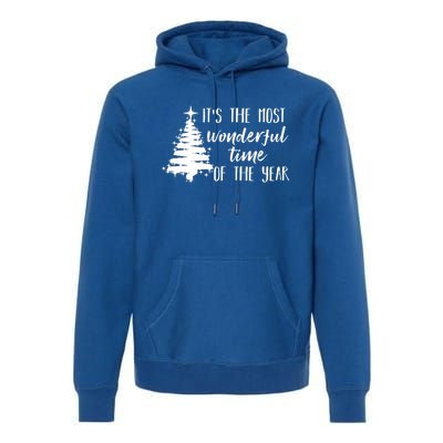 Funny Christmas Matching The Most Wonderful Time Of The Year Gift Premium Hoodie