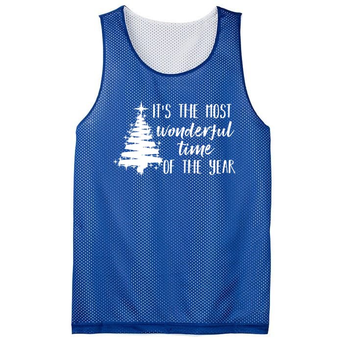 Funny Christmas Matching The Most Wonderful Time Of The Year Gift Mesh Reversible Basketball Jersey Tank