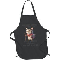 Funny Cat My Body Knows How Old I Am But Mind Refuses Apron