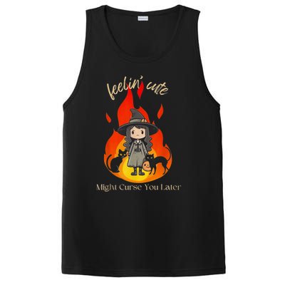 Feeling Cute Might Curse You Later Cute Witch PosiCharge Competitor Tank