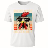 Funny Chicken Meme Guess What Chicken Butt Performance Shirt
