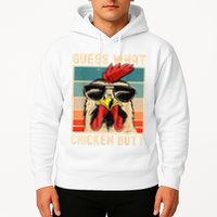 Funny Chicken Meme Guess What Chicken Butt Hoodie