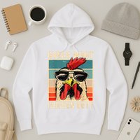 Funny Chicken Meme Guess What Chicken Butt Hoodie
