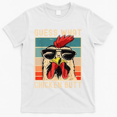 Funny Chicken Meme Guess What Chicken Butt T-Shirt