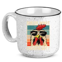 Funny Chicken Meme Guess What Chicken Butt 15oz Campfire Ceramic Mug