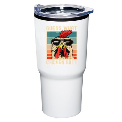 Funny Chicken Meme Guess What Chicken Butt Tumbler