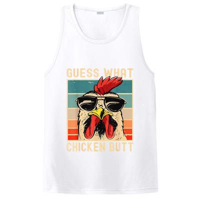 Funny Chicken Meme Guess What Chicken Butt PosiCharge Competitor Tank