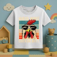 Funny Chicken Meme Guess What Chicken Butt Toddler T-Shirt