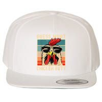 Funny Chicken Meme Guess What Chicken Butt Wool Snapback Cap