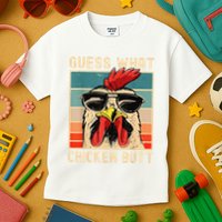 Funny Chicken Meme Guess What Chicken Butt Kids T-Shirt