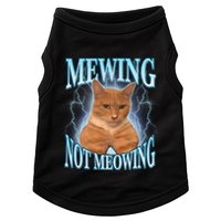 Funny Cat Meme With Meowing Looksmax Meowing Cat Doggie Tank