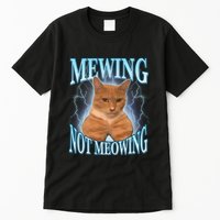 Funny Cat Meme With Meowing Looksmax Meowing Cat Tall T-Shirt