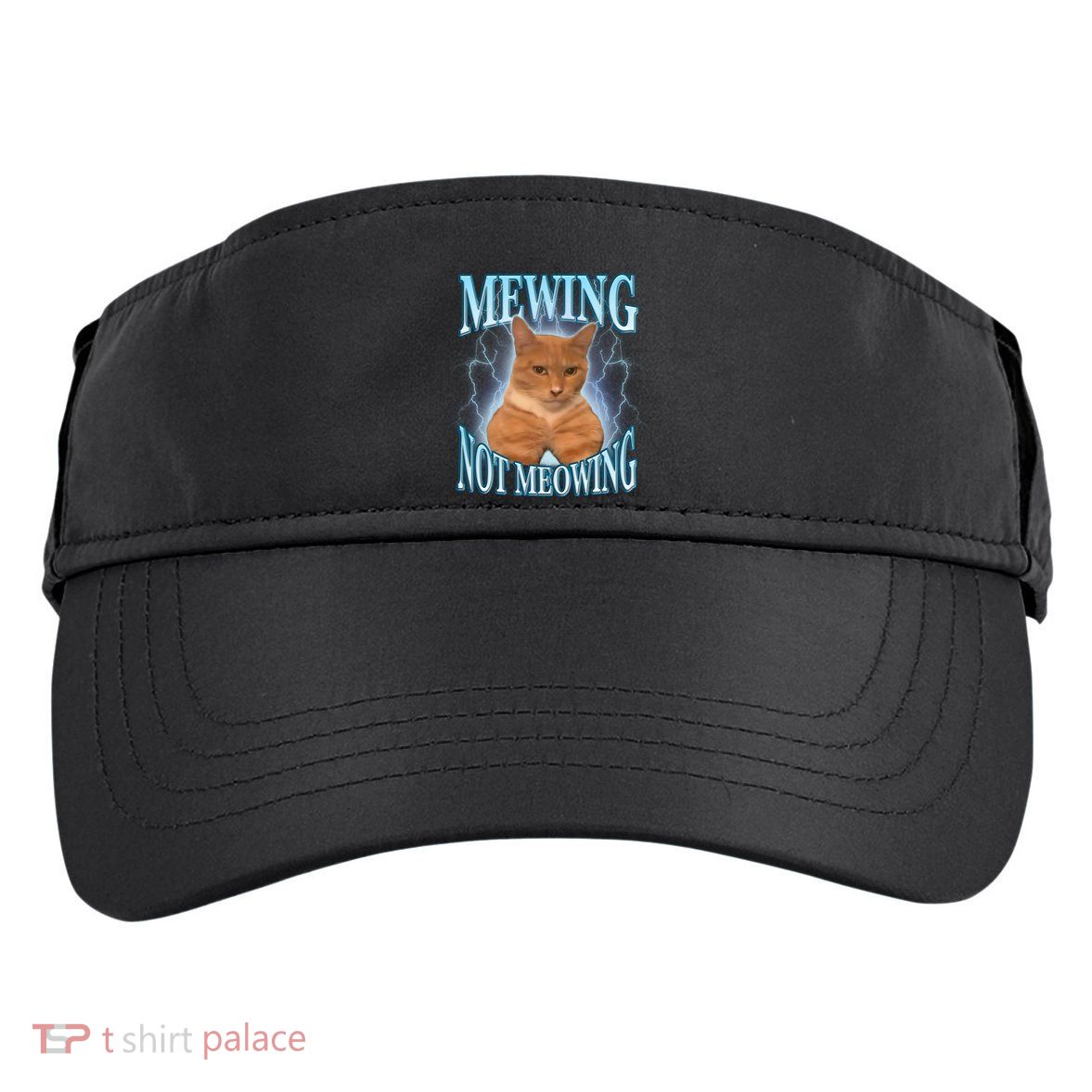 Funny Cat Meme With Meowing Looksmax Meowing Cat Adult Drive Performance Visor
