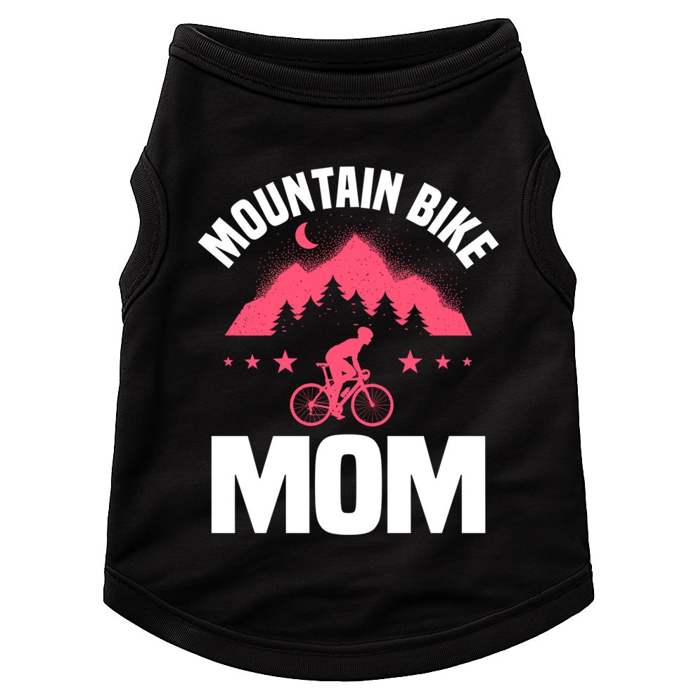 Funny Cycling Mountain Bike Mom Mtb Mountain Biking Mom Gift Doggie Tank