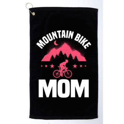 Funny Cycling Mountain Bike Mom Mtb Mountain Biking Mom Gift Golf Towel