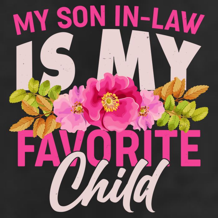Funny Cute My Son In Law Is My Favorite Child 25L Jumbo Tote