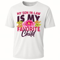 Funny Cute My Son In Law Is My Favorite Child Cooling Performance Crew T-Shirt