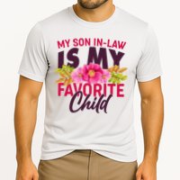 Funny Cute My Son In Law Is My Favorite Child Cooling Performance Crew T-Shirt