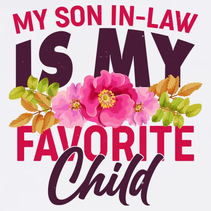 Funny Cute My Son In Law Is My Favorite Child Mesh Reversible Basketball Jersey Tank