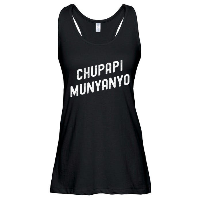 Funny Chupapi Munyanyo Muñaño Prank Meme Graphic Ladies Essential Flowy Tank