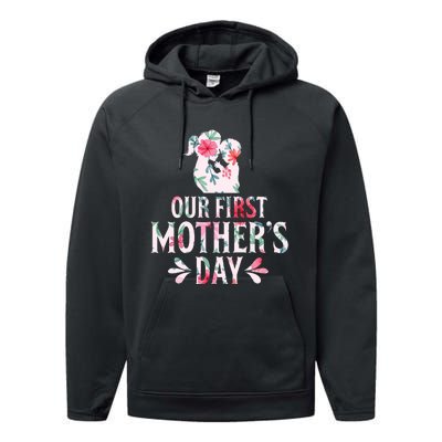 Funny Cute Mothers Day Gift Performance Fleece Hoodie