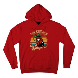 Funny Chicken Mom Chicken Whisperer Mama Hen Farm Gift Hoodie