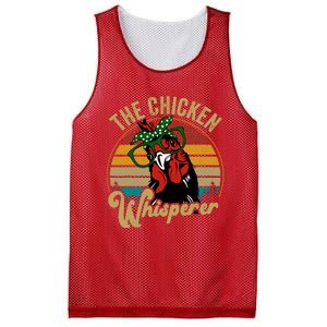 Funny Chicken Mom Chicken Whisperer Mama Hen Farm Gift Mesh Reversible Basketball Jersey Tank