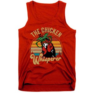 Funny Chicken Mom Chicken Whisperer Mama Hen Farm Gift Tank Top