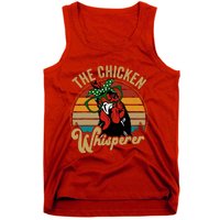 Funny Chicken Mom Chicken Whisperer Mama Hen Farm Gift Tank Top