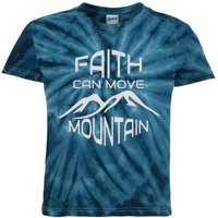 Faith Can Move Mountain Kids Tie-Dye T-Shirt