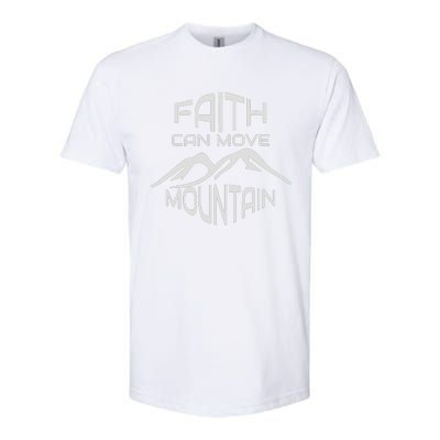 Faith Can Move Mountain Softstyle® CVC T-Shirt