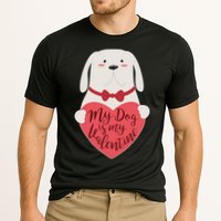 Funny Cute My Dog Is My Valentine Cooling Performance Crew T-Shirt