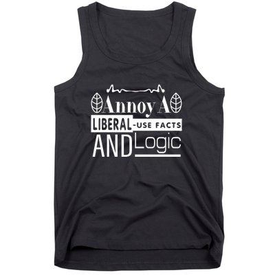 Funny Conservative MAGA Republican Anti Liberal Tank Top