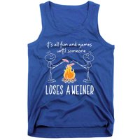 Funny Camping Mountains Outdoor Campfire Gift Tank Top