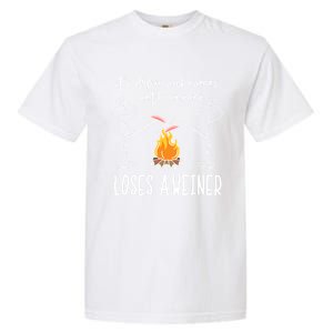 Funny Camping Mountains Outdoor Campfire Gift Garment-Dyed Heavyweight T-Shirt