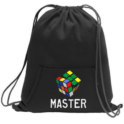 Fun Cube Master Sweatshirt Cinch Pack Bag